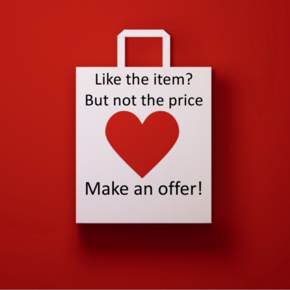Red and White Shopping Bag Art